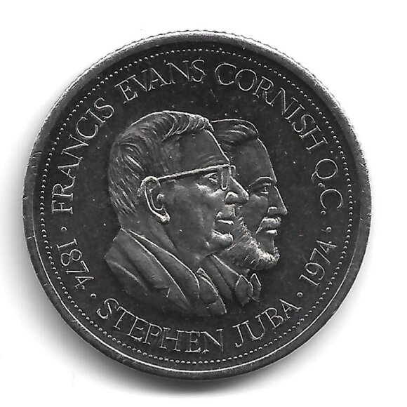 1974 Winnipeg Centennial Dollar Commemorative Token (b861-1) - Picture 2 of 2